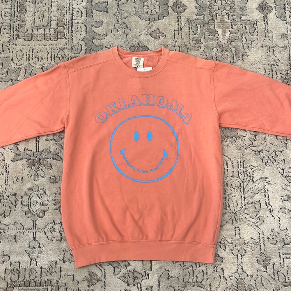OKLAHOMA Smiley Sweatshirt